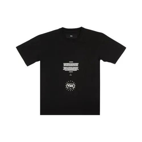 Hood By Air Черные Мужские T-Рубашки