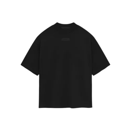 Fear of God Essentials SS24 Глубокий черный/Глубокий черный Мужская T-рубашка