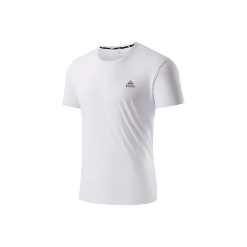 PEAK Полностью Белая Мужская T-Рубашка