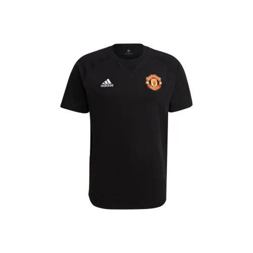 Adidas Manchester United Travel Tee T-Shirt Рубашка Мужская Черная