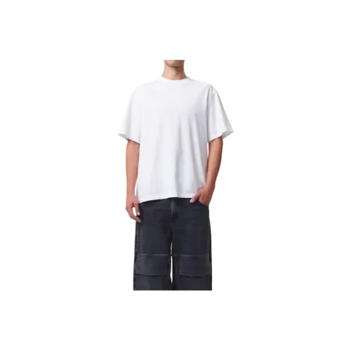 AGOLDE SS24 T-Shirt Мужской Cloud White
