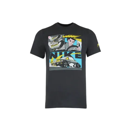 Nike Мужские черные футболки