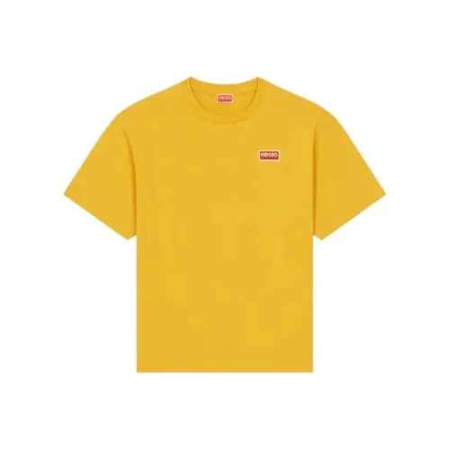 KENZO Все Желтые Мужские T-Рубашки