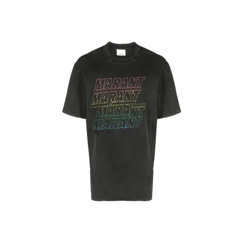 ISABEL MARANT Черные Мужские T-рубашки