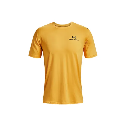 Under Armour RUSH T-Shirt Мужская Желтая