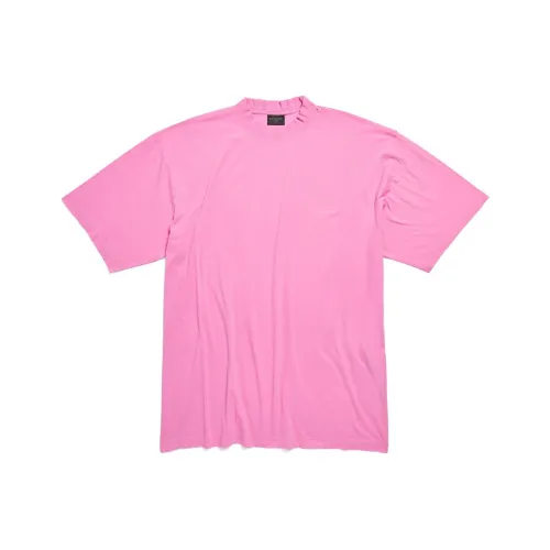 BALENCIAGA Розовый Унисекс Футболка