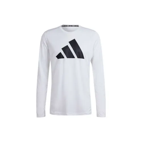 Adidas RUN IT Длинный рукав Т-рубашка Мужская Белая