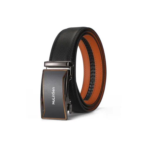 Mulinsen Ремни из коровьей кожи мужской ширина 3,5 см