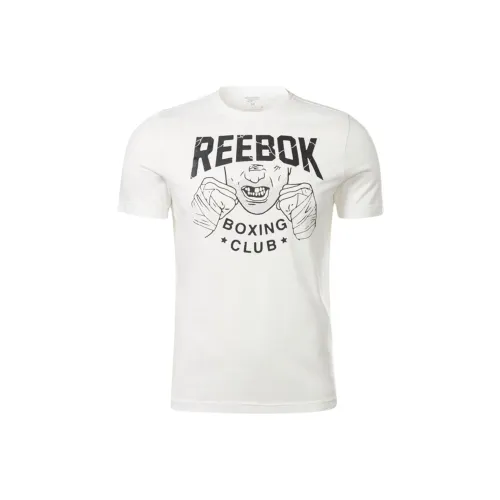 Reebok Boxing Клуб Т-рубашка Унисекс Белая
