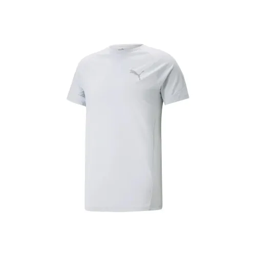 PUMA RUN CLOUDSPUN Серый Мужской T-Рубашки