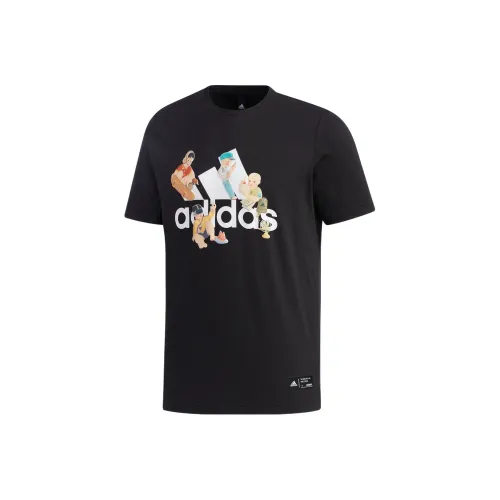 Adidas Комплект с короткими рукавами T-рубашка мужская черная