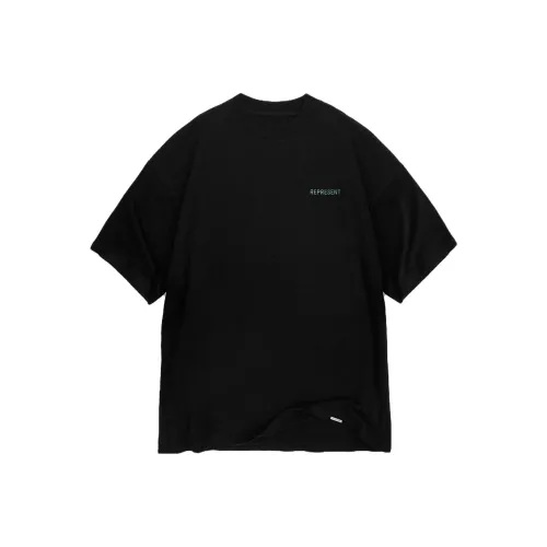 REPRESENT Черная унисекс футболка