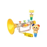 Желтая уточка, расклешенный + щенок, свисток + медвежонок, свисток