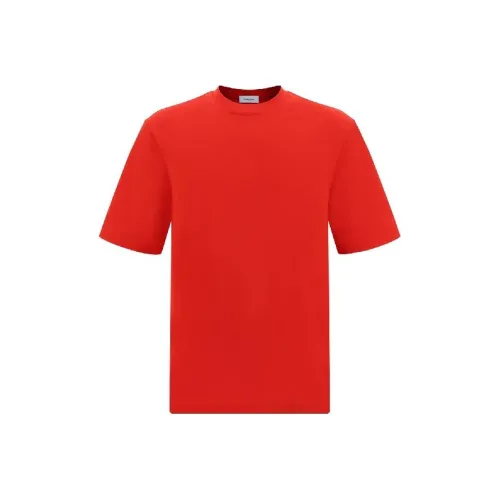 Ferragamo Red Men's T-Shirts Феррагамо Красный Мужские Футболки
