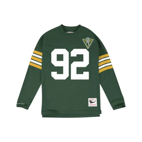 Mitchell Ness Army Green Мужская T-Рубашка