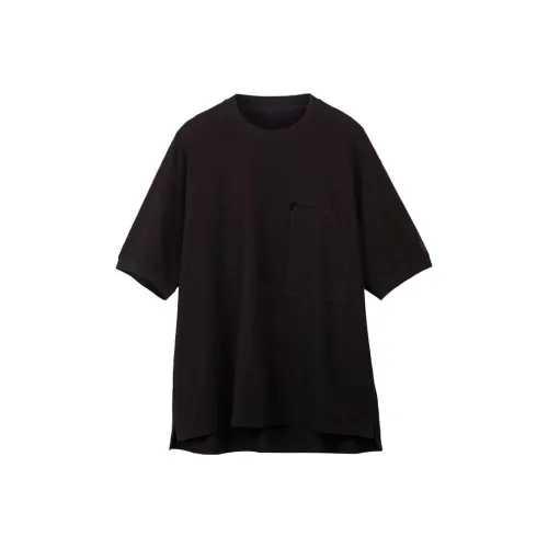 Y 3 Черная Унисекс Футболка