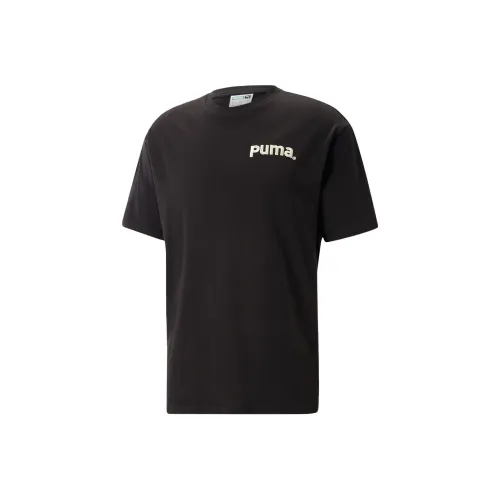 PUMA Мужская черная футболка