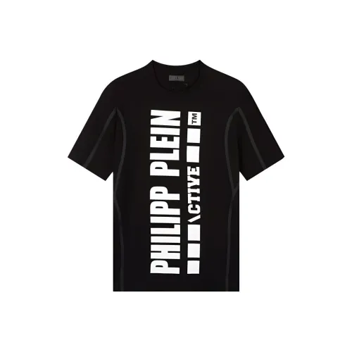 PHILIPP PLEIN Мужские черные рубашки T
