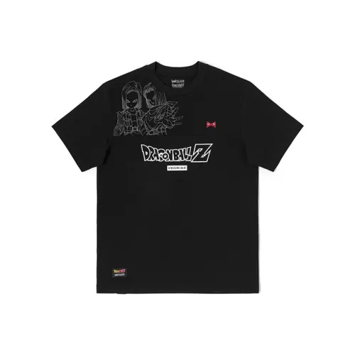 Lee совместный бренд модель X Dragon Pearl Co Подпись Черный Унисекс T-рубашка
