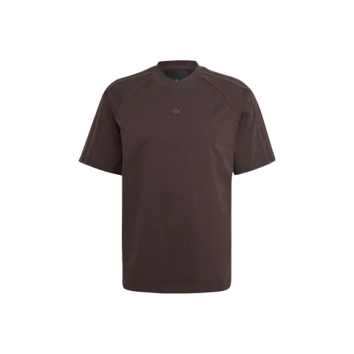 Adidas Originals Essentials Темно-коричневый Мужской T-рубашки