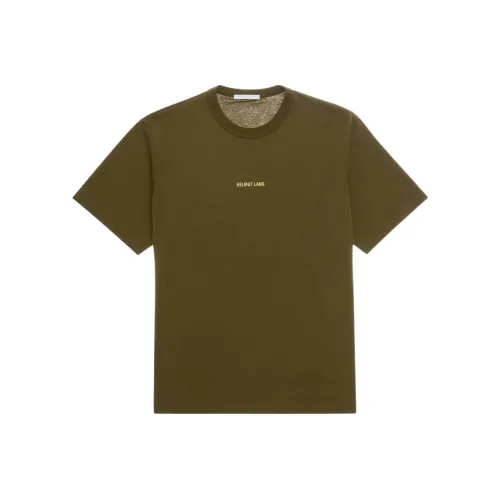 Helmut Lang T-Shirt Мужской Оливковый