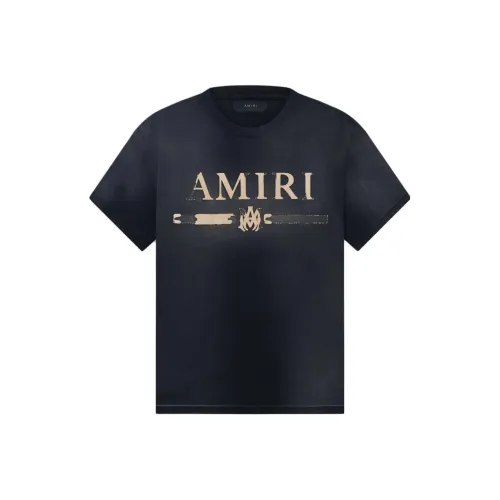 AMIRI Мужские черные футболки