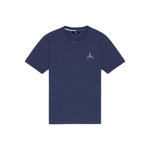 LI NING 1990 Blue series Рубашка Мужская Темный Ирис Синий