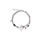 Белый бокал для вина, браслет*1