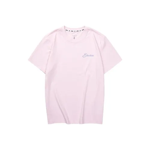Skechers SS24 T-Shirt Унисекс Light Pink Red