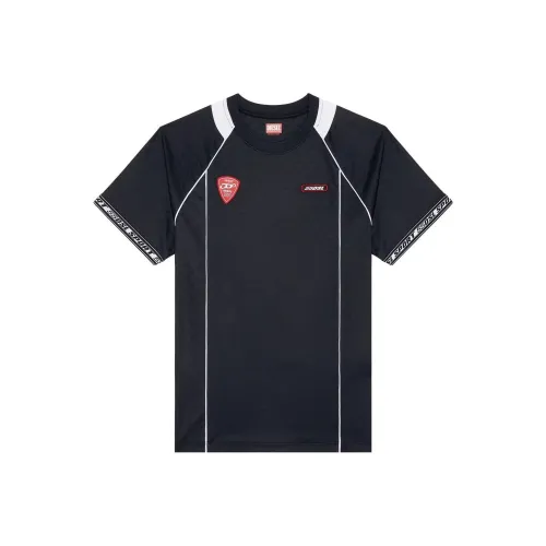 DIESEL Мужские черные T-рубашки