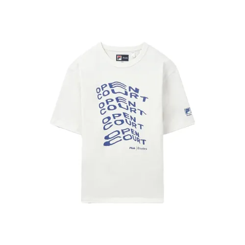 FILA x Études T-Shirt Унисекс Айвори