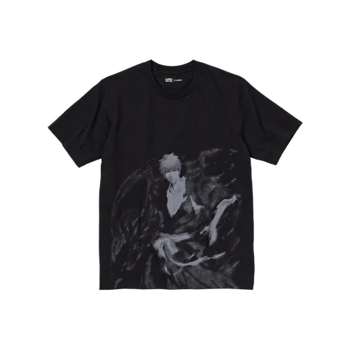 UNIQLO x BLEACH SS23 Черная унисекс футболка