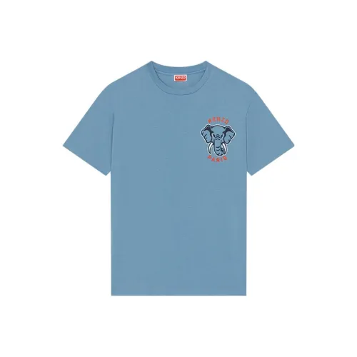 KENZO Мужские синие футболки