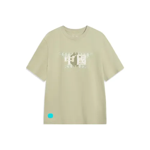 Т-рубашка мужская вязаная ветка зеленая