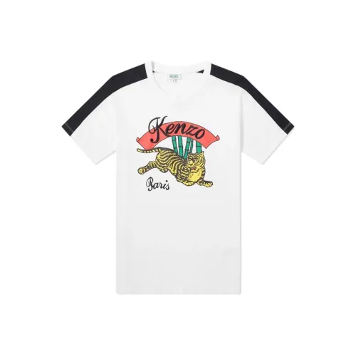 KENZO Белая Мужская T-Рубашка