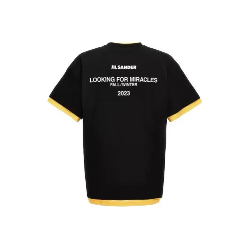 JIL SANDER Мужские черные T-рубашки