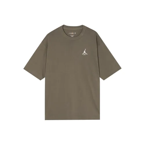 JORDAN Коричневый Мужской T-рубашки