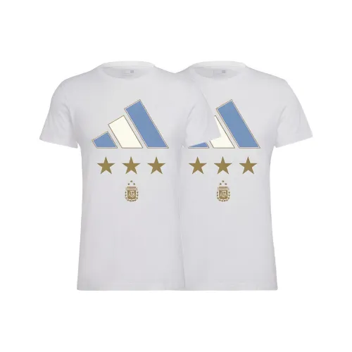 Adidas Afa Winner Tee T-Shirt Рубашка Мужская 2 упаковки Белый