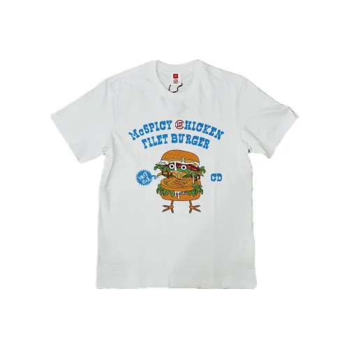 CLOT X McDonald's Белый Синий Мужская T-Рубашка