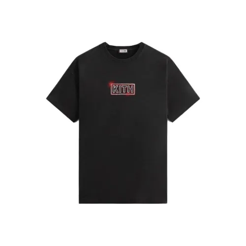 KITH X Marvel SS23 Co Брендированная Серия T Рубашка Унисекс Черная