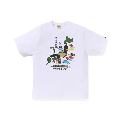 A BATHING APE SS23 Japan Limited Series T-Shirt Унисекс Белый