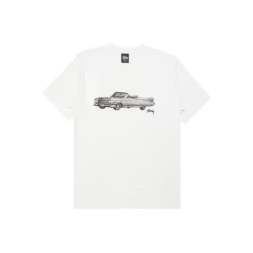 Stussy Белый Мужской T-Рубашки