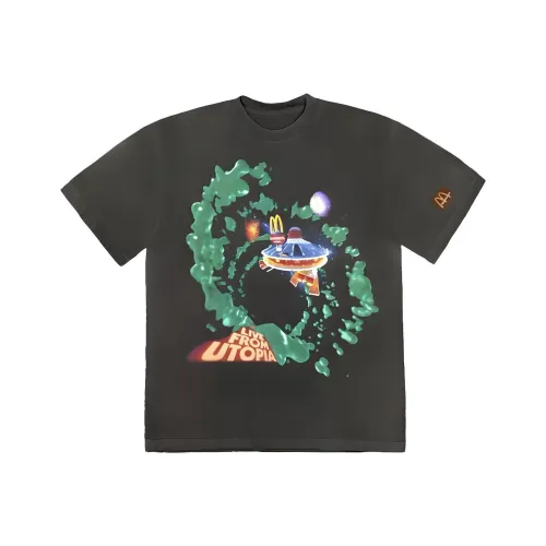 Travis Scott Черные Мужские T-Рубашки