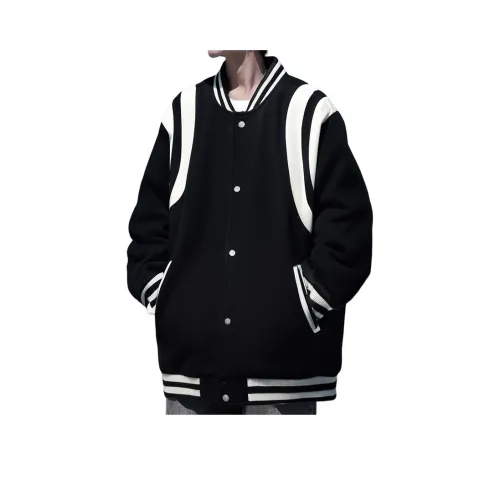 YEARNED Бейсбольная куртка Унисекс Черный