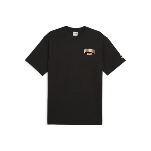 PUMA P.Team Fanbase T-Shirt Мужской Черный
