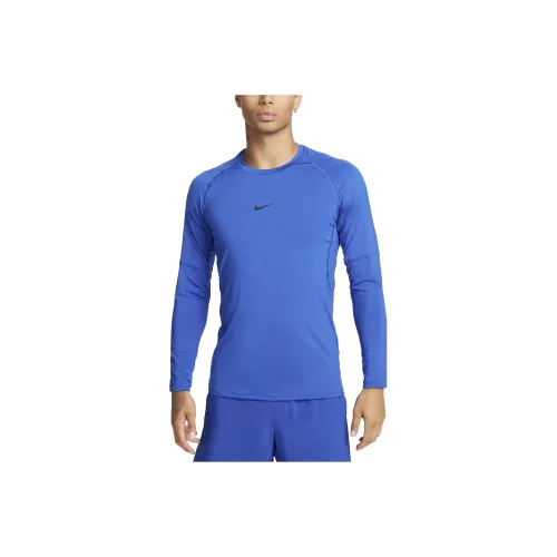 Nike Blue Men's T-Shirts Найк Синий Мужские Футболки