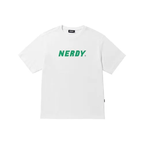 Nerdy Зеленая Унисекс Футболка