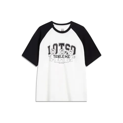 LiNing x Disney Sports Fashion Collection T-Shirt Унисекс Айвори