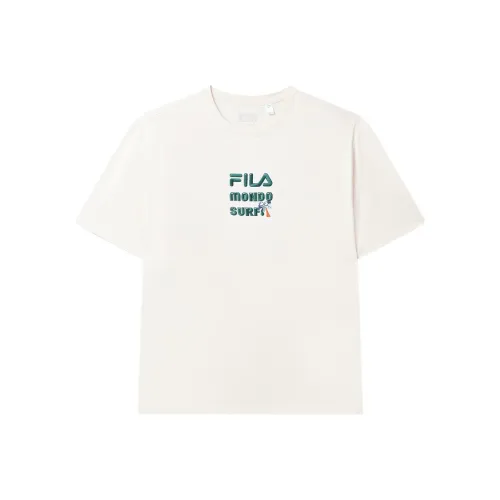 FILA Экрю Мужская T-рубашка