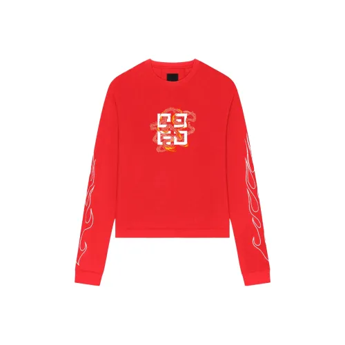 Givenchy SS24 T Рубашка Мужская Красная